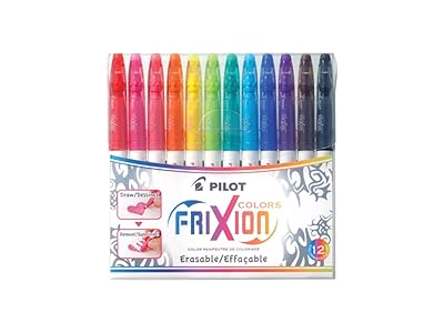 Pilot Frixion Colour Highlighter (Pack of 12)