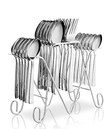 POG Anthem Stainless Steel Cutlery Set, 25 Pieces, Silver Rs.671 - Amazon