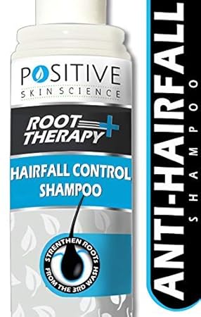 POSITIVE Root therapy + Hair fall Control Shampoo | Strengthen Roots from 3rd Wash | Enriched with Biotin