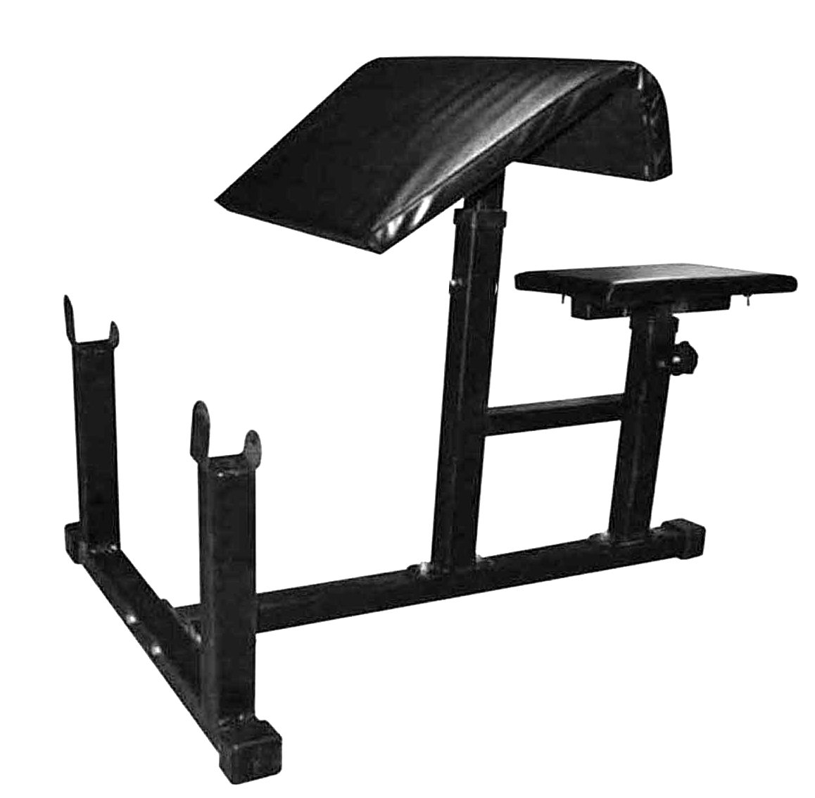 Protoner Preacher curl bench with adjustable seat level