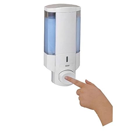 Puffin ABS Plastic Bathroom Wall Mounted Soap Dispenser Rs.688 - Amazon