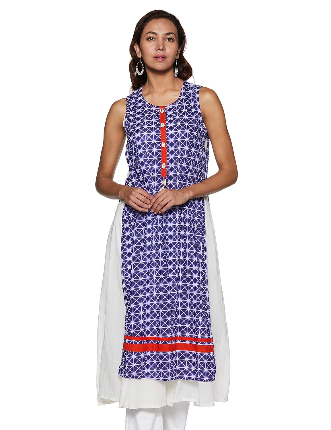 Rangmanch By Pantaloons Women's Straight Fit Cotton Kurta