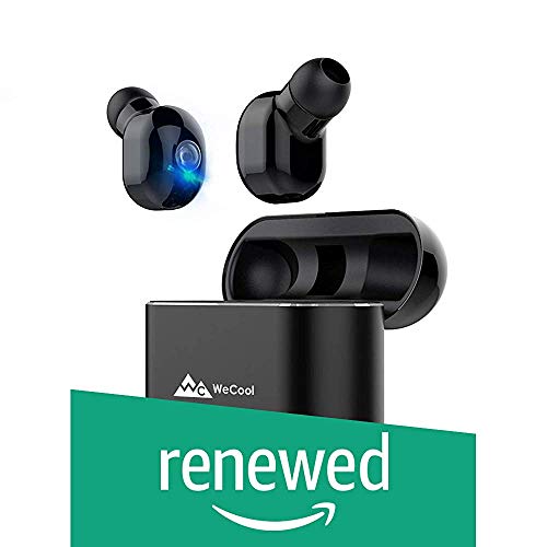 (Renewed) WeCool Moonwalk TWS True Wireless Earbuds Headphones with Mic with Portable