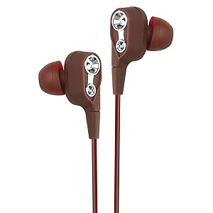 ROXO RX -01 Deep Bass Stereo Dual Driver Sport Wired Headset with Earbuds & Mic