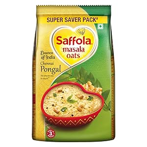 Saffola Masala Oats, Veggie Twist, 1 kg