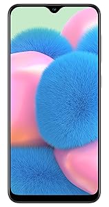 Samsung Galaxy A30s (Prism Crush White, 4GB RAM, 64GB Storage)