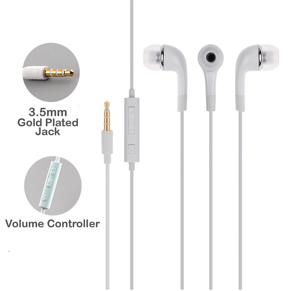SBA Stereo Super Bass Earphone Hands-Free Mini Size Headset With Mic