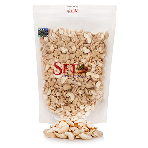 SFT Cashews Kernels 4 Piece Splits Nut, Superior Quality (Kaju 4 Tukda) Grade- 4 Piece 1 Kg
