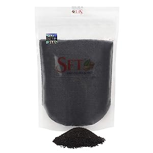 SFT Raw Basil Seeds (Sabja Seeds) Helps in Weight Loss, 50 Gm
