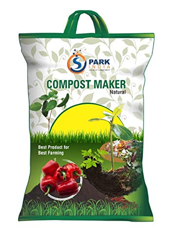 Spark India™ Compost Maker Powder for Plants and Flowers Premium Natural Soil Mixture (10)