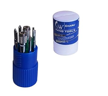 Spartan CIW-009 Plastic Screw Driver Kit-PTC (Multicolour) Rs.117