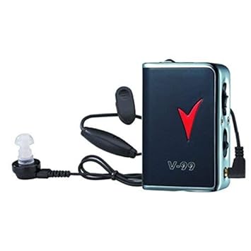 S.S.Axon V-99 Headphone Amplifier Pocket Hearing Aid Personal Acousticon