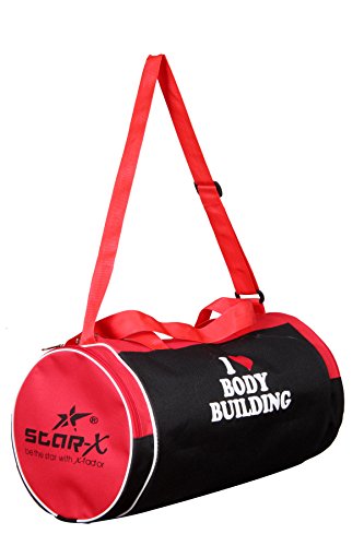 StarX RD-BLK Gym Bag, Adult Large (Red)
