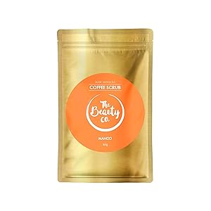 The Beauty Co. Mango Coffee Scrub For Face & Body 100 gm Rs.279 - Amazon