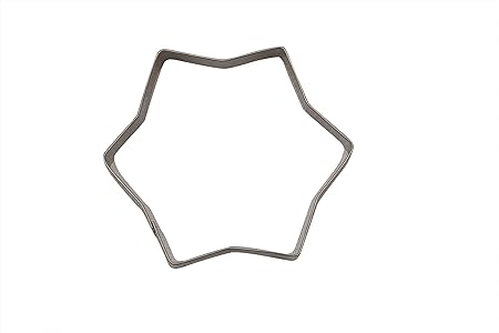 Tosaa Aluminium Cake Multi Mould Set, Set of 12, Silver at Rs.90 - Amazon