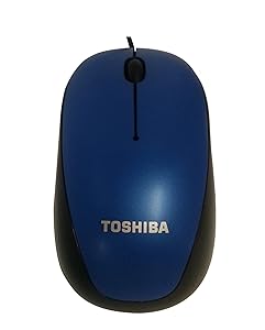 Toshiba U55 USB Optical Mouse (Metallic Blue) Rs.215 - Amazon
