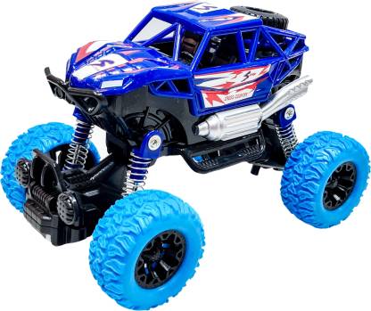 Toy Shack Toyshack Pull Back Rock Crawler Off Road Truck Die Cast Vehicle with Rubber Wheels for Kids  (Green)