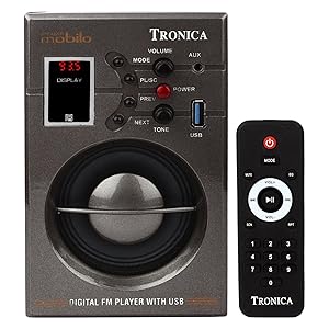 Tronica Mobilo Music System (Grey) Rs.715 - Amazon