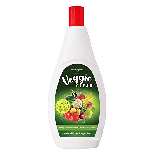Veggie Clean 200 ml,100% Safe, Scientific & Natural Vegetable & Fruit Wash Liquid