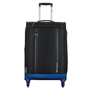 VIP Polyester 71 cms Black Softsided Check-in Luggage Rs.7997