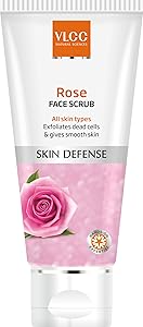 VLCC Rose Face Scrub, 80g