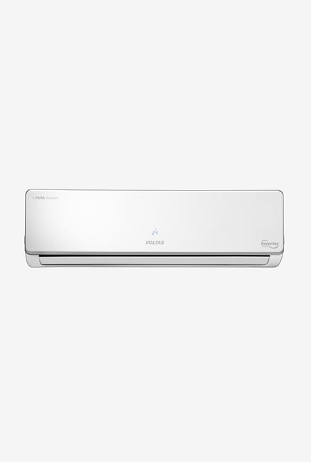 Voltas 1.0 Ton Inverter 4 Star (BEE Rating 2018) 124VSZS Copper Split AC Rs.32990 - TataCliq