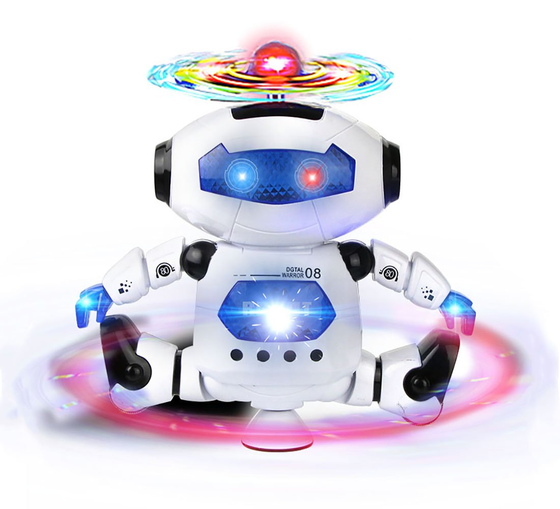 Webby Dancing Robot with 3D Lights and Music Rs.379 - Amazon