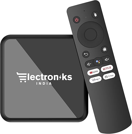 X9 Turbo Android Mini PC: 4K UHD, 4GB RAM, 64GB Storage, WiFi 6 &amp; BT 5.0, Android 12
