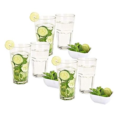 YERA Bar & Banquet Tumblers, 375 ml, 6 Piece