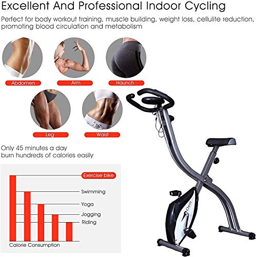 Yozo Pedal Exerciser LCD Counter Exercise Bike Indoor Fitness Resistance Home Gym