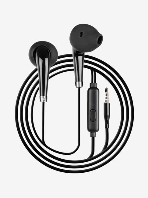 Zebronics Zeb-Corolla 3.5mm In The Ear Wired Earphone (Black)