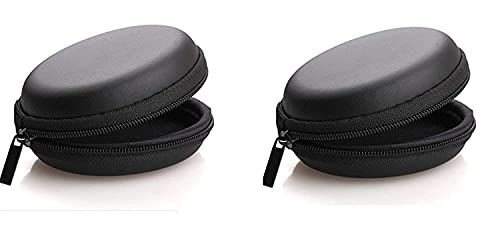 Zither Set of 2, Round Earphone/Mobile Accessories case