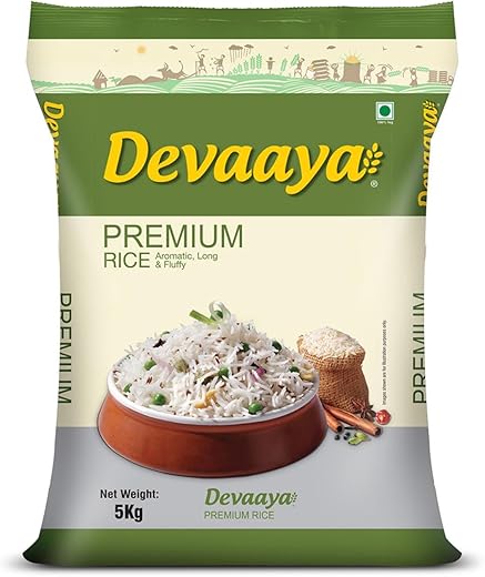 Daawat Devaaya, Long &amp; Fluffy Grains Premium Rice, 5 Kg