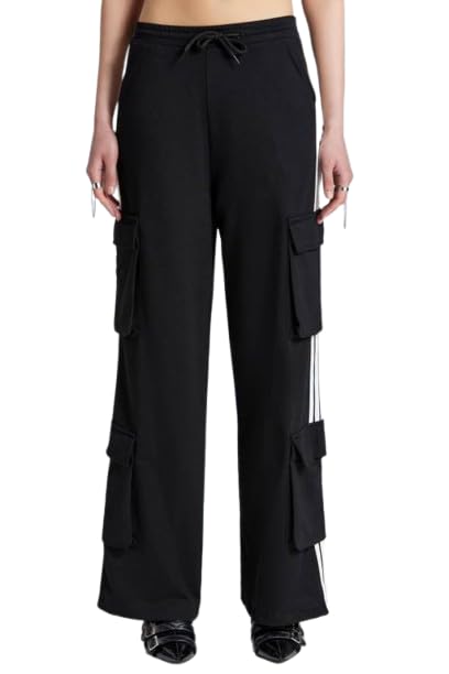 CHALODIA Women's Regular Fit High Rise Full Length Wide &amp; Flare Leg Striped Trouser Pants