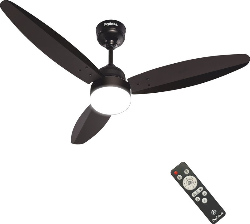 DIGISMART Autum Mark-1 with 5 Year Warranty BLDC Motor with Remote 1200 mm Ceiling Fan  (5 Star | Smoke Brown | Pack of 1)