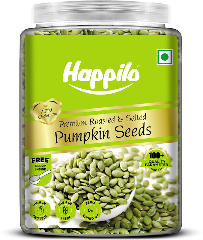 Happilo Premium Lightly Salted &amp; Roasted Pumpkin Seeds  (900 g)