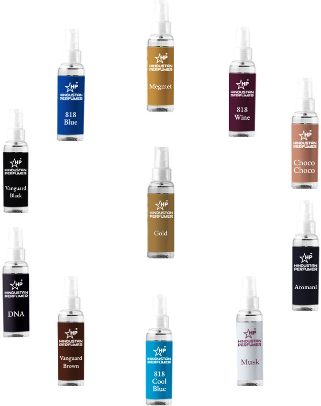 HP Unisex Perfume Gift Set I 10x5ml tester Trial+Gold Long-lasting Fragrance Eau de Parfum - 55 ml  (For Men &amp; Women)