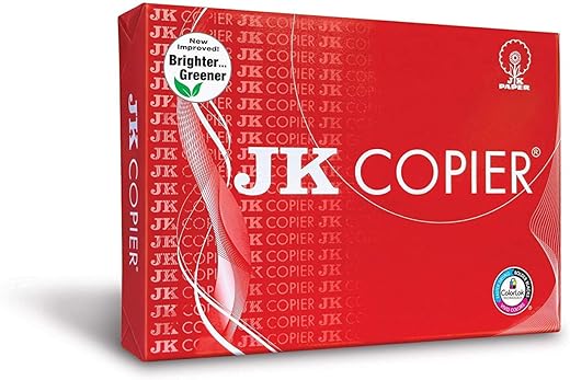 JK Copier Paper - A4, 75 GSM, 1 Ream, 500 Sheets