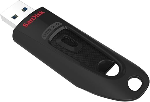 SanDisk Ultra 256GB, USB 3.0, Flash Drive, Upto 130MB/s R, Pendrive, Black, 5Y Warranty (SDCZ48-256G-I35)