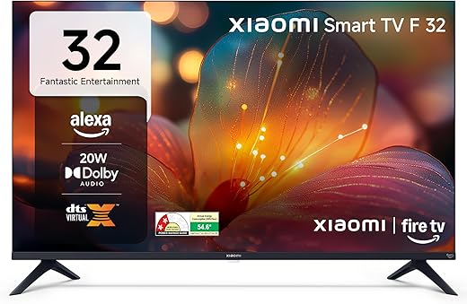 Xiaomi 80 cm (32 inch) F Series HD Ready Smart LED Fire TV L32MB-FIN<br>