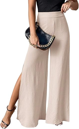 GRECIILOOKS Women’s Parachute Cargo Pants – High Waist Flared Korean Trousers| Trendy Casual Wear for Daily &amp; Travel Use (Available in Plus Size)