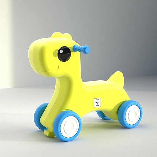 Lifelong Cuppy Horse Ride On for Kids 1+ Years|Sturdy &amp; Round Edges Push Ride|Safe &amp; Durable|Load Capacity 35kg|Indoor &amp; Outdoor Play Toy Vehicle for Boys &amp; Girls|Fun &amp; Engaging Toddler