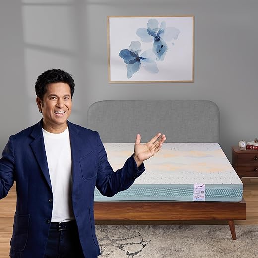 Livpure Smart Ortho DUOS-X Reversible Dual-Flip HR Foam Mattress |Ortho Medium Soft &amp; Firm 2-in-1 Comfort| High GSM Tranquil Fabric|Single Bed (72x36x5) inch, Washable Cover, 5 Year Warranty
