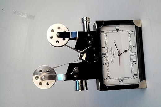 tucasa Vintage Progector Wall Clock