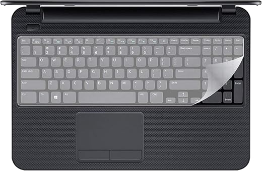 Gizga Essentials Universal Silicone Keyboard Protector Skin for 15.6 Inch Laptop |Keyboard Dust Cover | 15.6" Keyguard (36.5 x 13.5 cm)