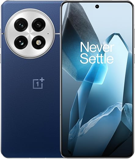 OnePlus 13 | Smarter with OnePlus AI | Lifetime Display Warranty |12GB RAM 256GB Storage Midnight Ocean | Official Smartphone for BGMS 2025