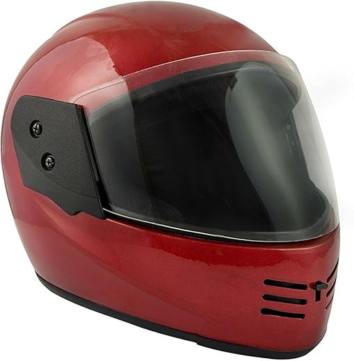 Sage Square Audei Elite (ISI Certified) Full Face Helmet (Red Glossy) (Extra Large)