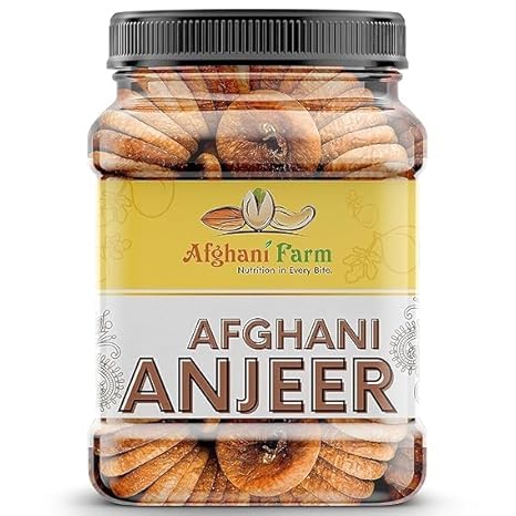 Afghani Farm Afghani Anjeer (Dried Figs) – Sweet &amp; Soft | Rich in Fiber &amp; Antioxidants | Natural Energy &amp; Digestive Health | Healthy Snack (1kg)