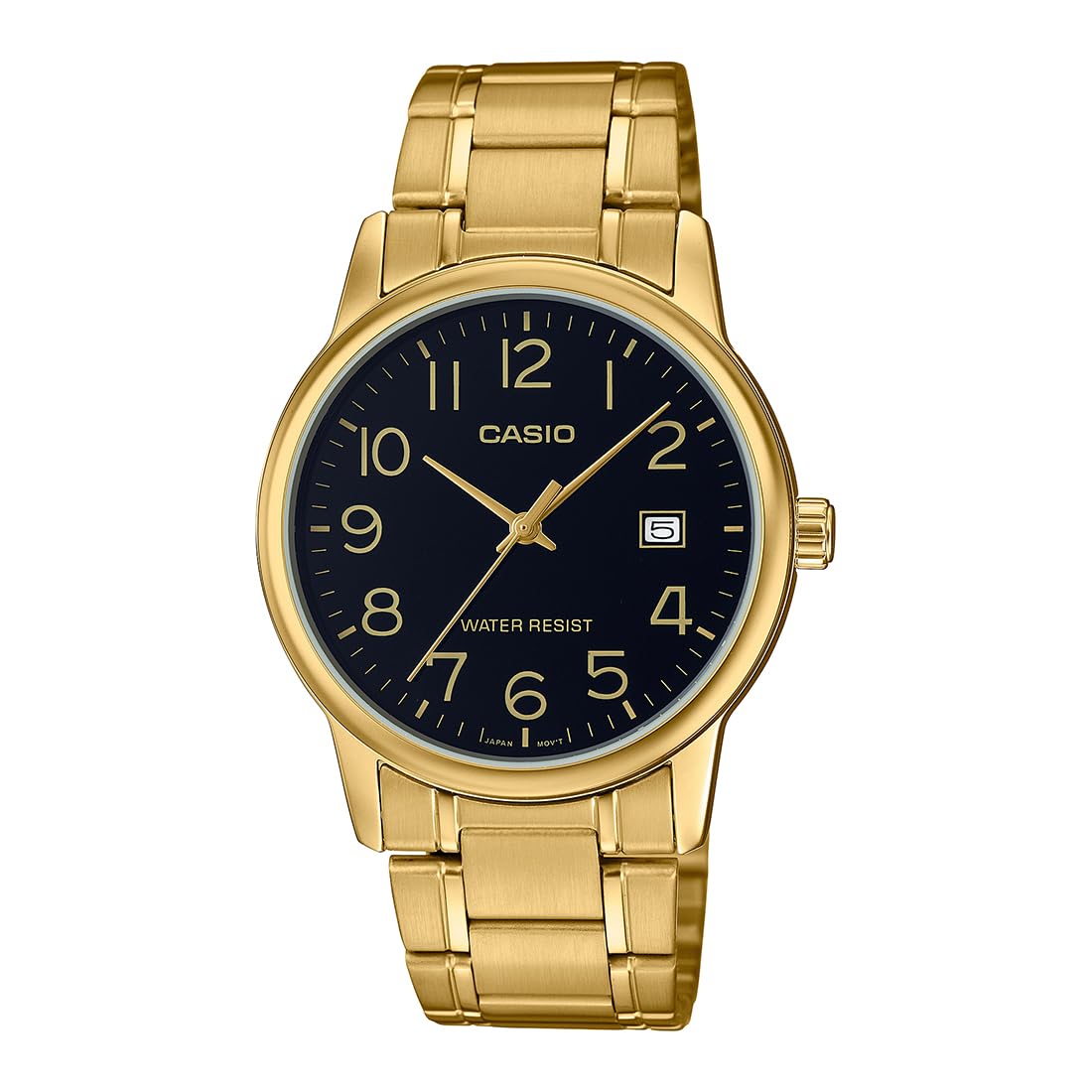 Casio Enticer Men Analog Black Dial Men MTP-V002G-1BUDF (A2311)