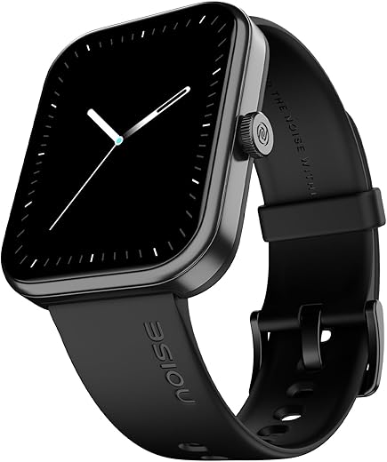 Noise ColorFit Pulse 3 with 1.96" Biggest Display Bluetooth Calling Smart Watch, Premium Build, Auto Sport Detection &amp; 170+ Watch Faces Smartwatch for Men &amp; Women - Midnight Black